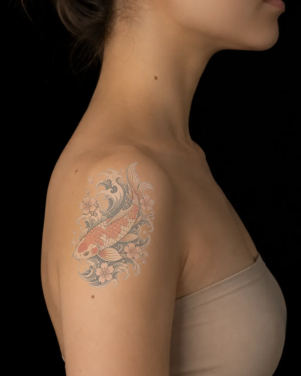 Back — with the tattoo